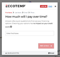 How to Check Out with Bread- Eccotemp